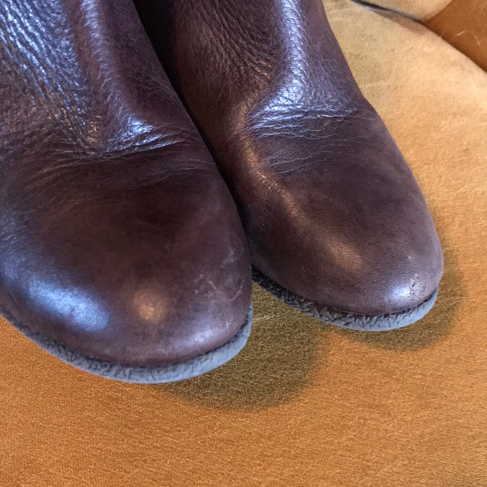 Vince Camuto Harriet soft leather stacked ankle - Picture 4 of 8